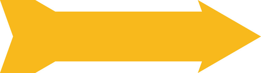  colorful arrows in flat