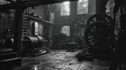Fotobehang a medieval factory © ProArt Studios