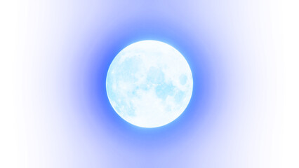 Obraz na płótnie Canvas Moon png, full moon png transparent images, glowing moon png, Blue glowing moon wallpaper, white moon png, moon transparent