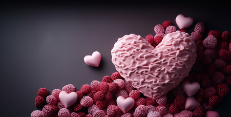 background Valentines dil