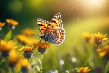 butterfly on a flower