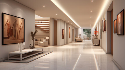 Fototapeta premium modern living room