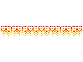 Valentines Day Heart Background Illustration
