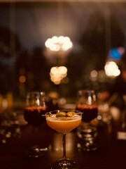 glass of drink