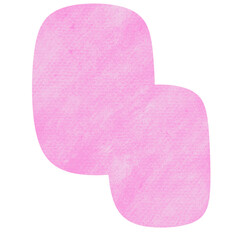 The pink chat bubble png image