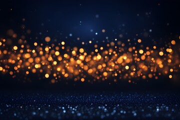 Fototapeta premium Navy glow particle