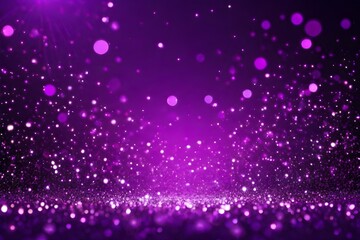 Obraz na płótnie Canvas Purple glow particle