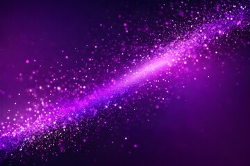 Obraz premium Purple glow particle