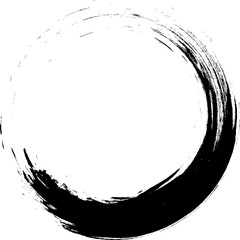 Brush Stoke Circle