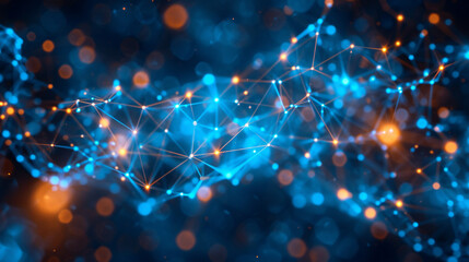 abstract background with lights