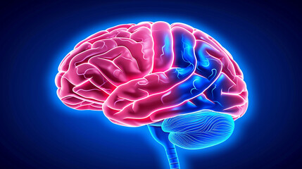 3d rendered illustration of a brain