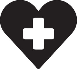 Obraz premium unique shape heart different shape, icon