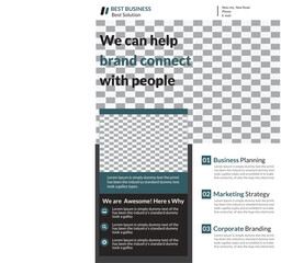 business vector template design