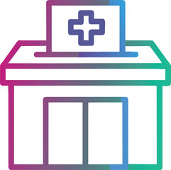 Obraz premium clinic box, icon