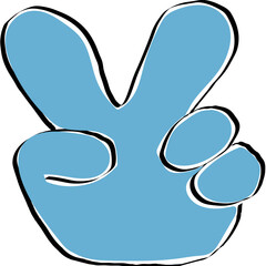 rock paper scissor, scissor, vector