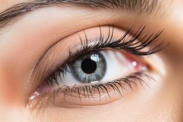 Obraz premium close up of a female eye