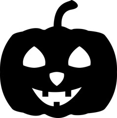 Pumpkin icon halloween sign for graphic design, logo, web site, social media, mobile app, ui illustration