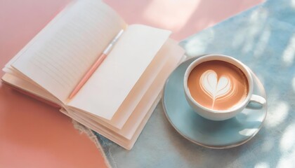 Fototapeta premium 読書とコーヒー