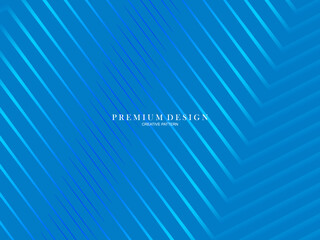 Blue abstract background with modern corporate concept. Garadien line pattern. Vector horizontal template for digital luxury business banner, contemporary formal invitation, certificate, etc.