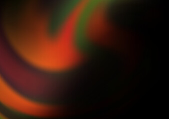 Dark Orange vector modern bokeh pattern. Shining colorful illustration in a Brand new style. The template can be used for your brand book.