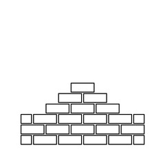 Pile of Bricks Outline
