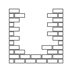 Pile of Bricks Outline