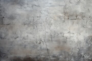Fototapeta premium Old concrete wall with cracks and scratches. Abstract background for design.