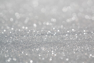 Speckled highlights fallen on the table