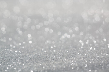 Speckled highlights fallen on the table