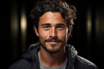 Obraz premium ハンサムな男性ポートレート,Generative AI AI画像