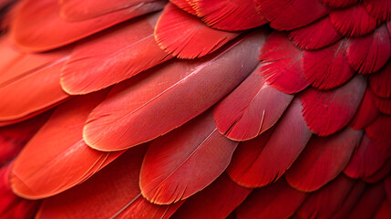 red feather pigeon macro photo. texture or background, generative ai