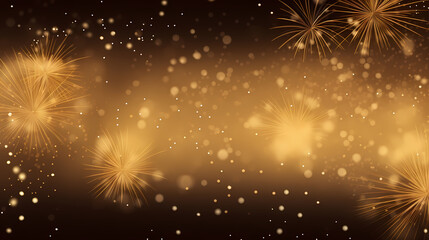 Fototapeta na wymiar Beautiful creative holiday background. Fireworks and sparkles