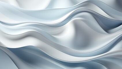 White silk background. Created with Ai