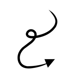 Black Arrow up and down 