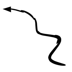 Black Arrow up and down 