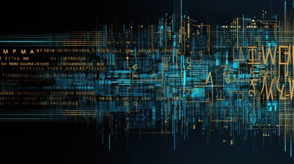 Obraz premium Generative AI depicting the birth of a novel abstract idea, Ai Generated