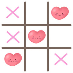 OX Table Pink Cross