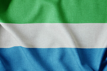 Sierra Leone Flag independence day banner poster template celebration