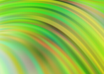 Light Green, Yellow vector background with lava shapes. Creative geometric illustration in marble style with gradient. Marble design for your web site.