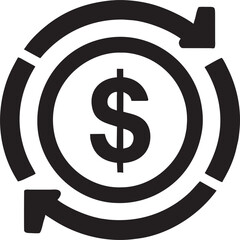 Obraz premium money exchange, icon