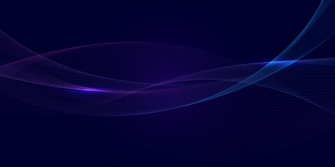 Abstract glowing wave background. Futuristic technology and innovation future concept, Network connection, AI, communication, big data. Pattern for banner, poster, website. Vector eps10.