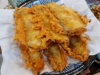 This is fried food made with cutlassfish.