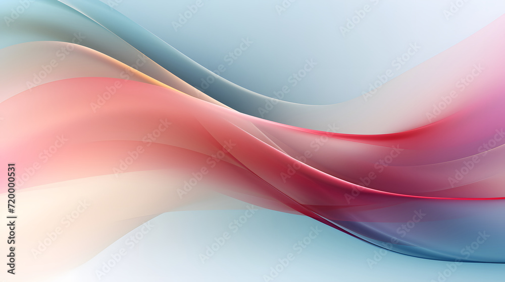 Poster abstract background with waves