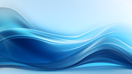abstract blue wave background