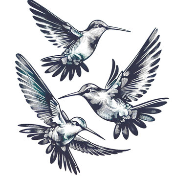 DISE&Ntilde;OS DE COLIBRIS