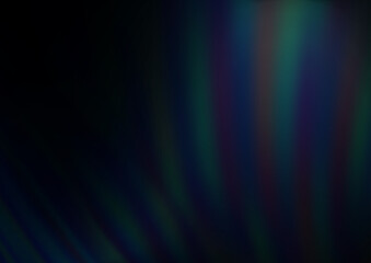 Dark BLUE vector blurred shine abstract pattern. Modern geometrical abstract illustration with gradient. A new texture for your design.