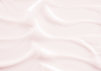 Obraz premium 薄ピンクのゲルの背景テクスチャー