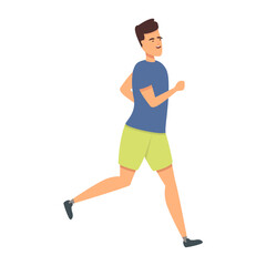 pose of person in blue sports shirt sport