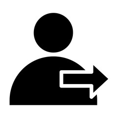 user right arrow icon
