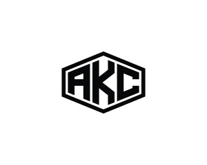 AKC Logo design vector template